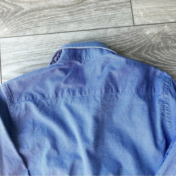 Ted Baker Men's Endurance Blue Button Down Shirt - Picture 13 of 14